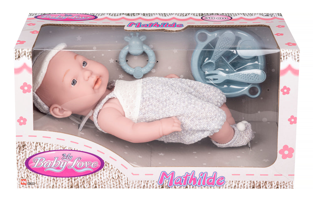 Dukke 30 cm asst