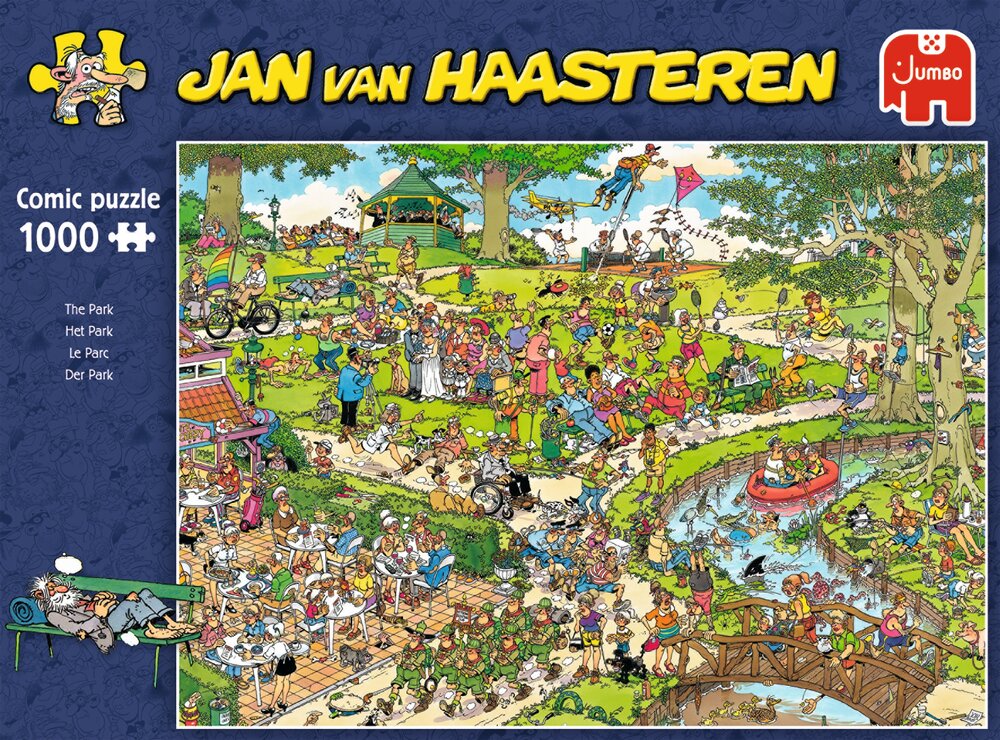 PUSLESPIL JVH The Park 1000 brikker
