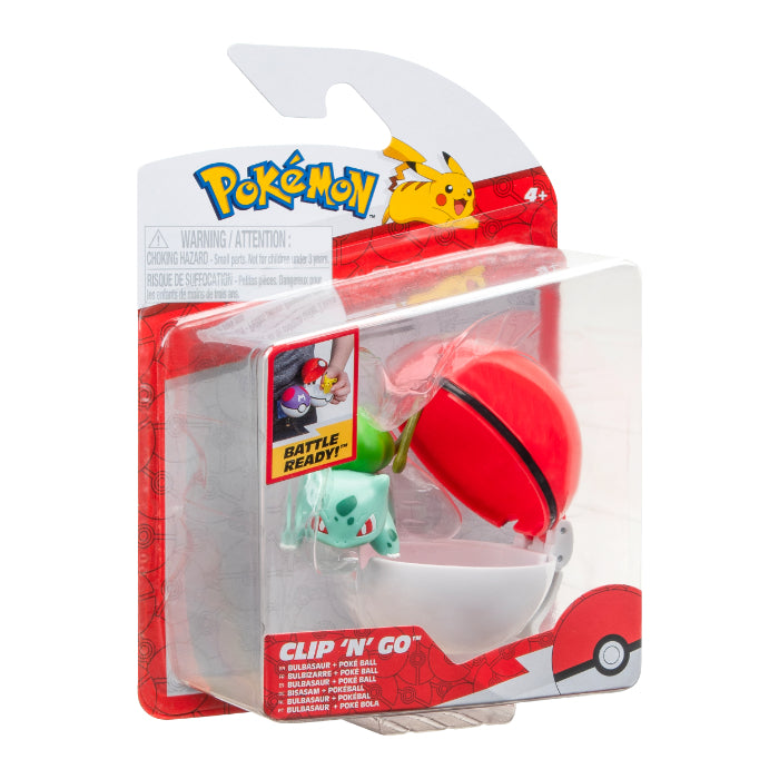 Pokémon Clip 'N Go Bulbasur and Poke Ball
