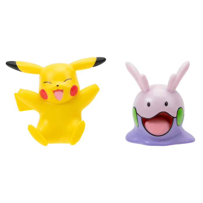 Pokémon Battle Figure Goomy og Pikachu