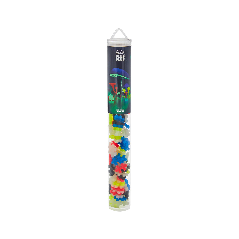 Plus-Plus Glow mix 100 stk Tube
