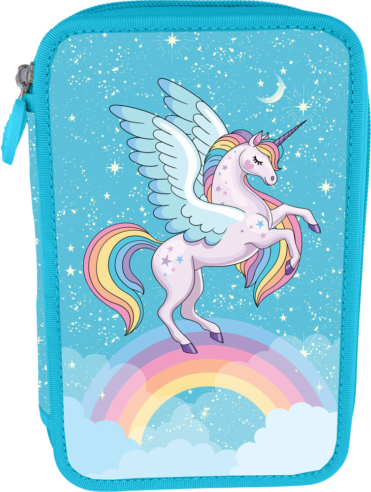 Tinka dobbelt turkis Pegasus m/indhold