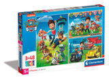 Puslespil Paw Patrol 1, 3 X 48 brikker