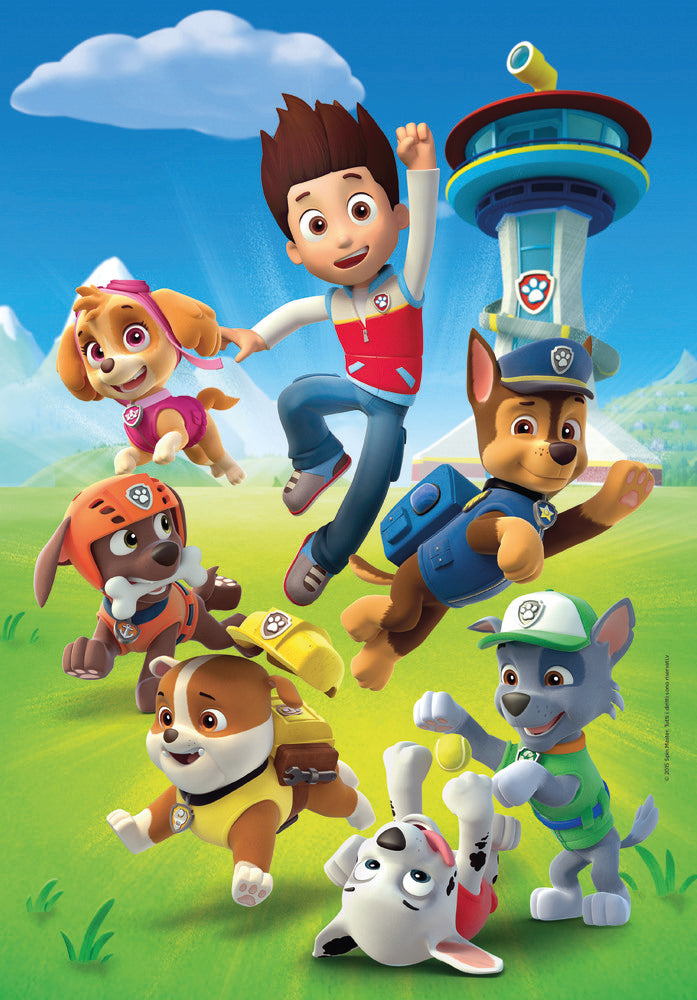 Puslespil Paw Patrol 1, 3 X 48 brikker