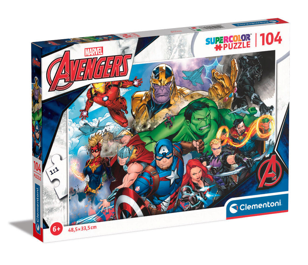 Puslespil Marvel Avengers 104 brikker