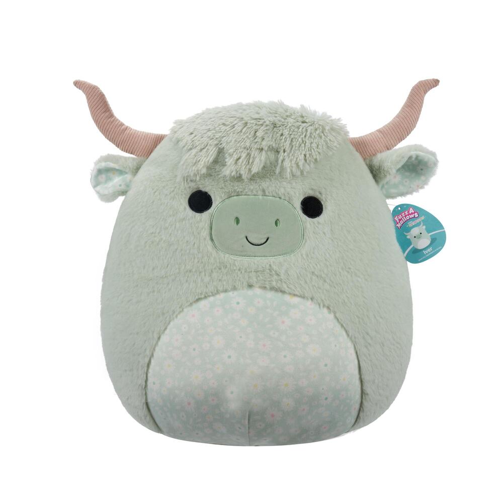 Squishmallows 40 cm Fuzz A Mallows Iver Highland Cow
