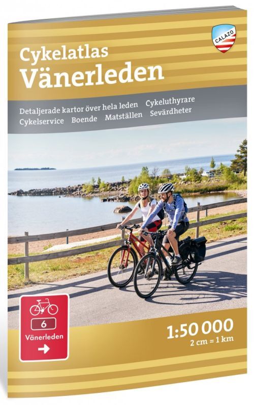 Cykelatlas Vänerleden  1:50 000