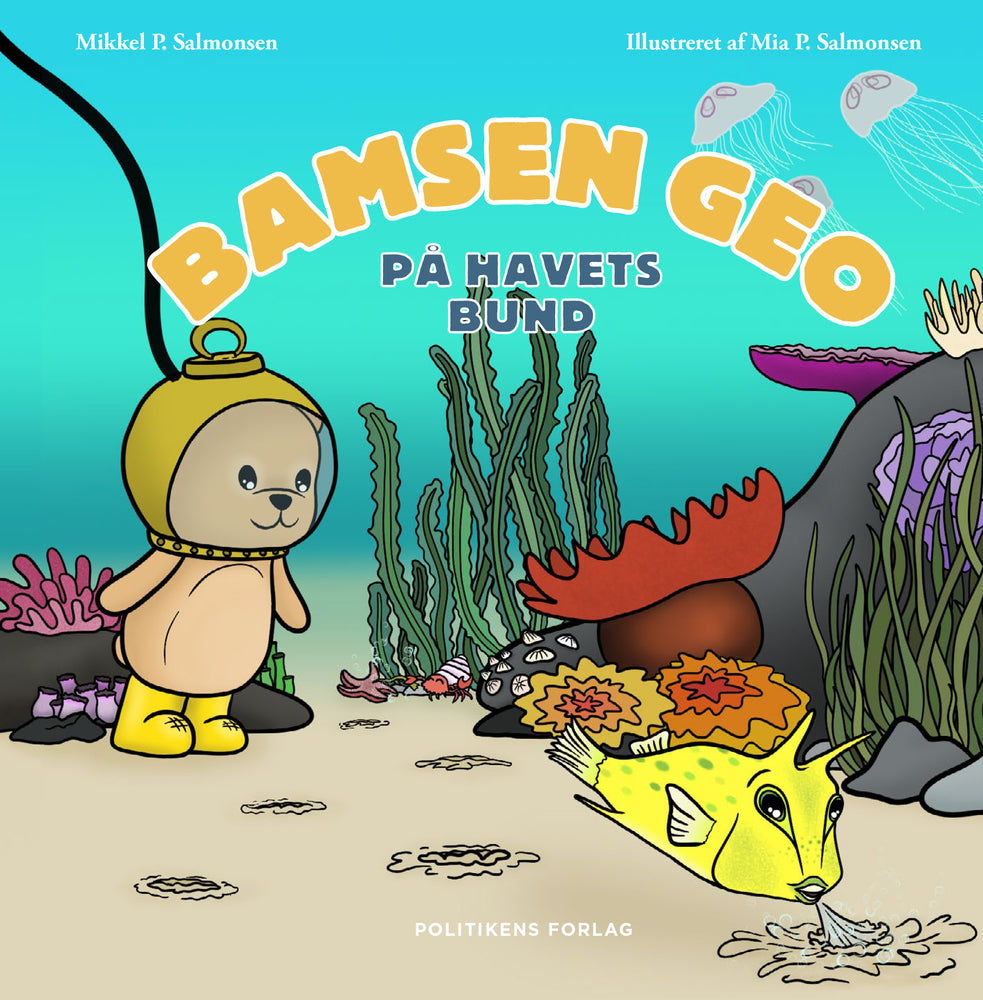 Bamsen Geo på havets bund