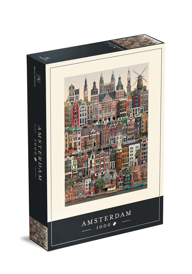 Puslespil Amsterdam 1000 brikker
