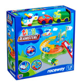 Tiny Teamsterz Raceway med 3 soft-biler