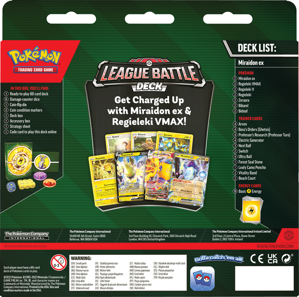 Poke League Battle Deck Nov 23