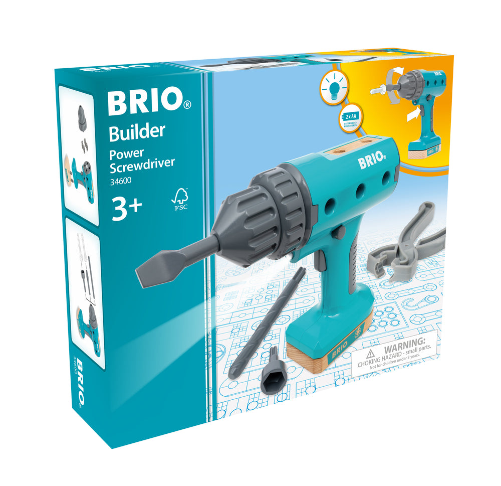 BRIO 34600 Builder, Power Screwdriver