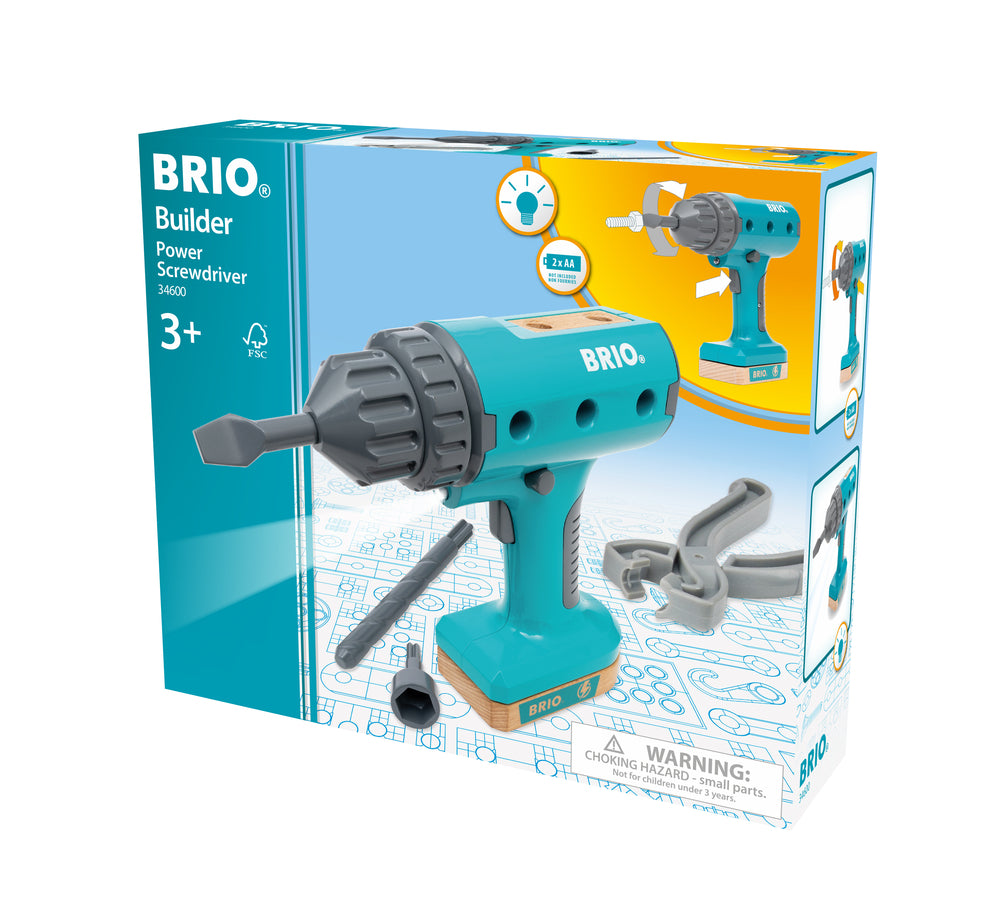 BRIO 34600 Builder, Power Screwdriver