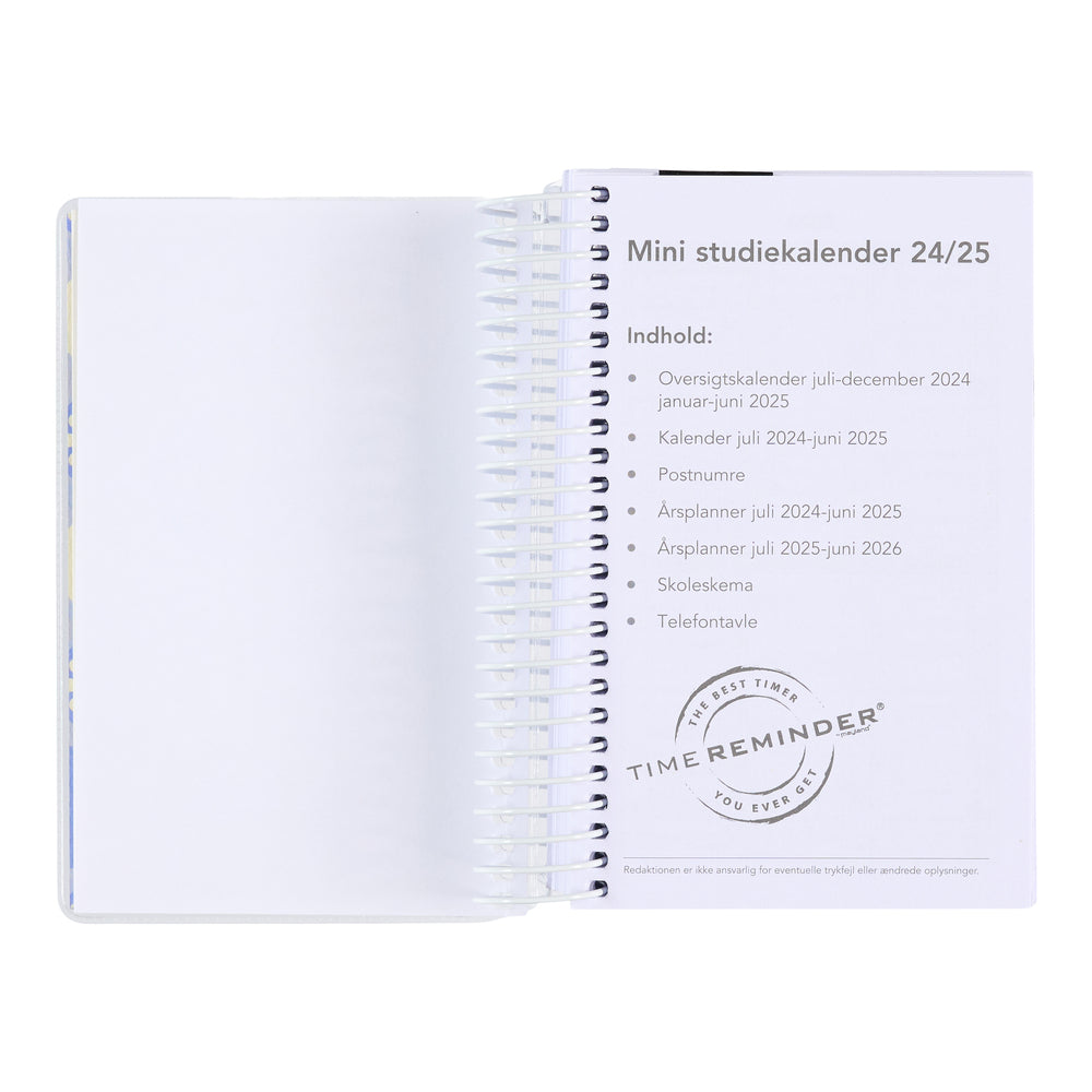 Studiekalender 2024/25 mini 2 forskellige forsider