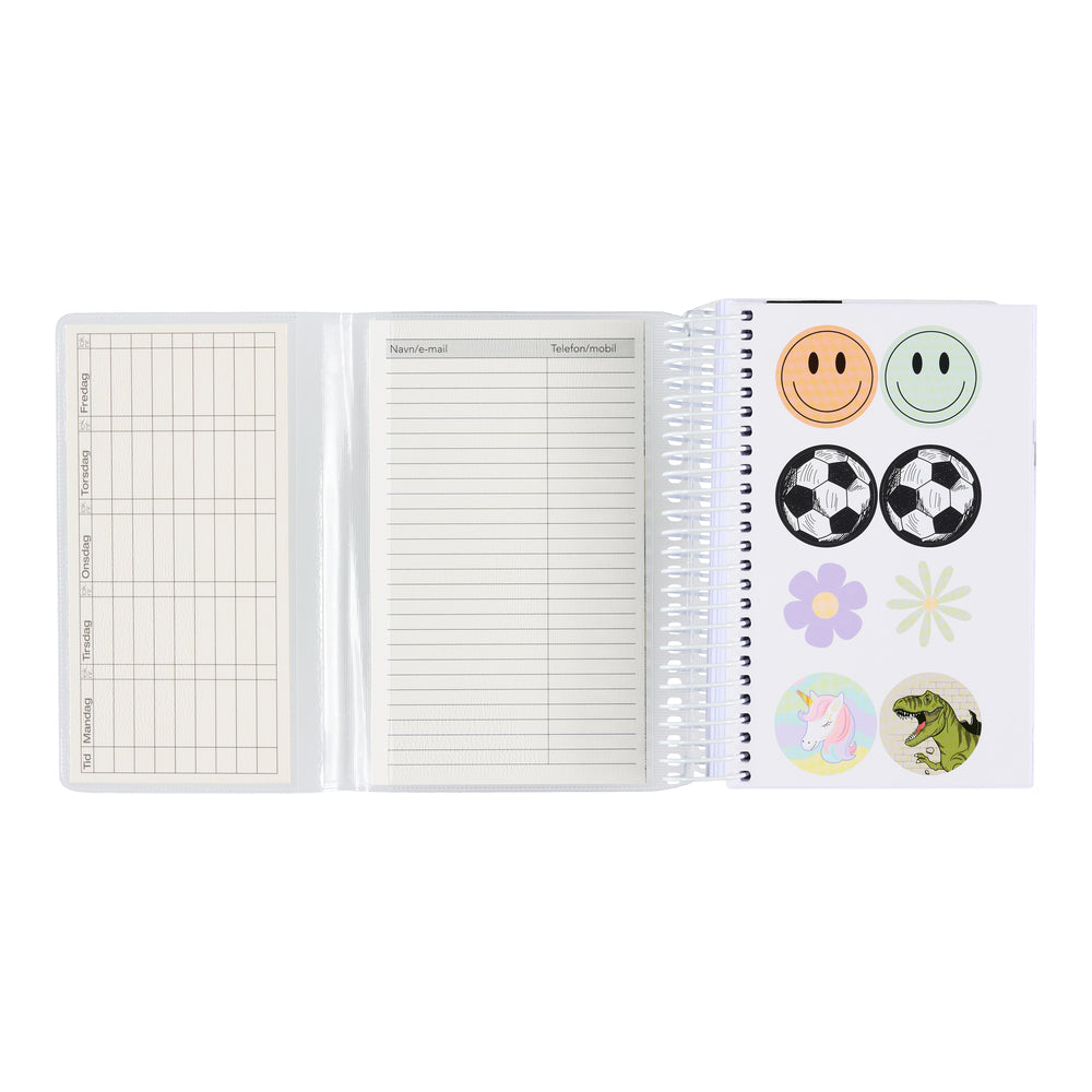 Studiekalender 2024/25 mini 2 forskellige forsider m/klap
