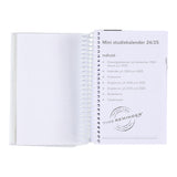 Studiekalender 2024/25 mini 2 forskellige forsider m/klap