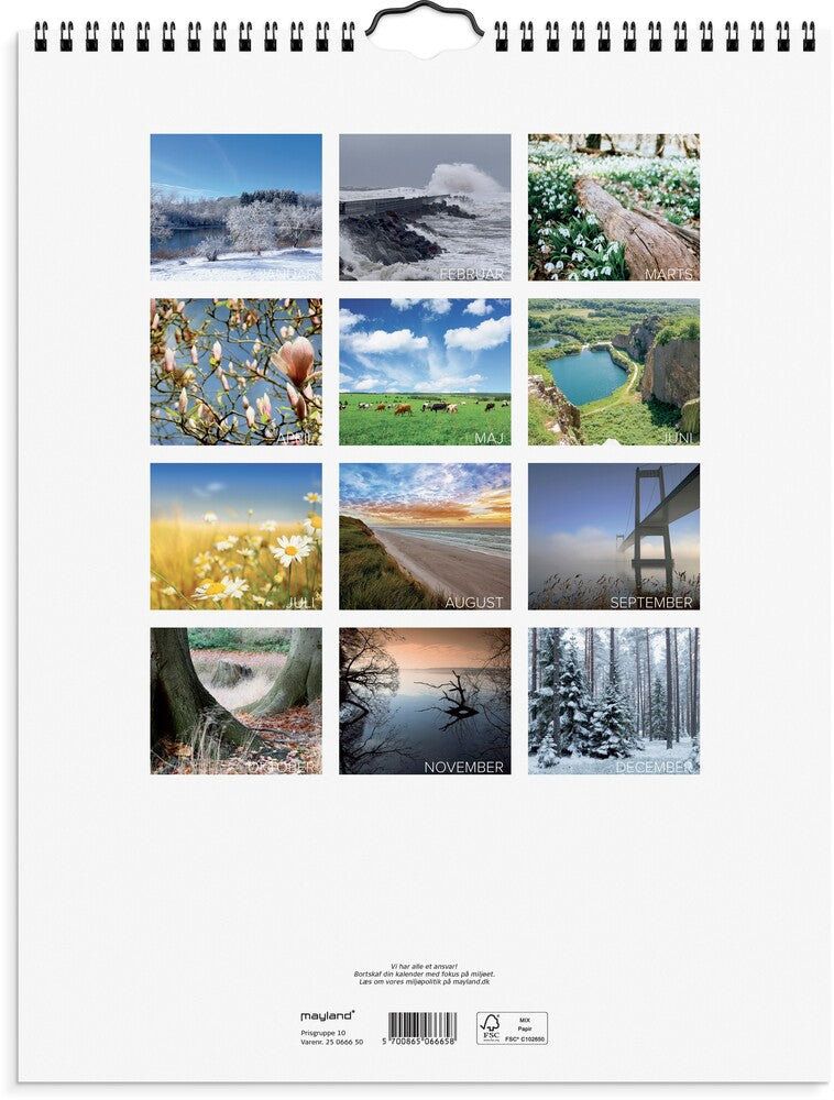 Mayland 2025 Dansk natur