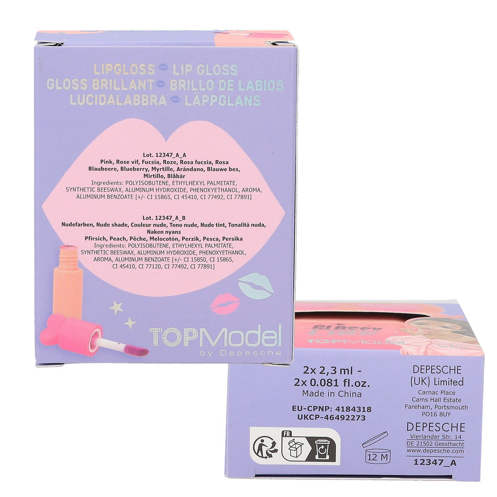 TOPModel Lipgloss Sæt Headphone Case BEAUTY and ME