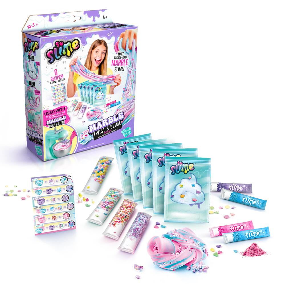 So Slime Marmor Twist and Slime Refill
