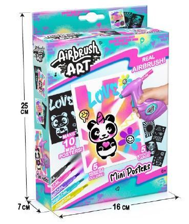 D2 Airbrush Art Miniposter Sæt