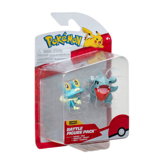 Pokémon Battle Figure 2-PAK Gible & Froakie