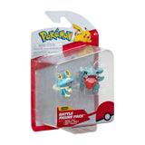 Pokémon Battle Figure 2-PAK Gible & Froakie