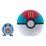 Pokémon Clip 'N Go POLIWAG AND POKE BALL