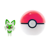 Pokémon Clip 'N Go SPRIGATITO AND POKE BALL