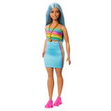 Barbie Fashionista Dukke Regnbue Fritid