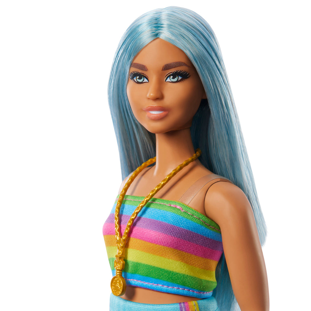 Barbie Fashionista Dukke Regnbue Fritid