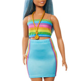 Barbie Fashionista Dukke Regnbue Fritid