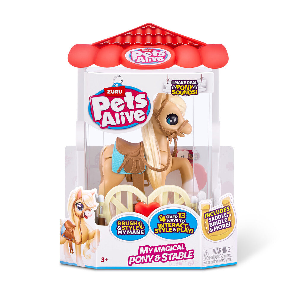 Pets Alive My Magical Pony and Stable