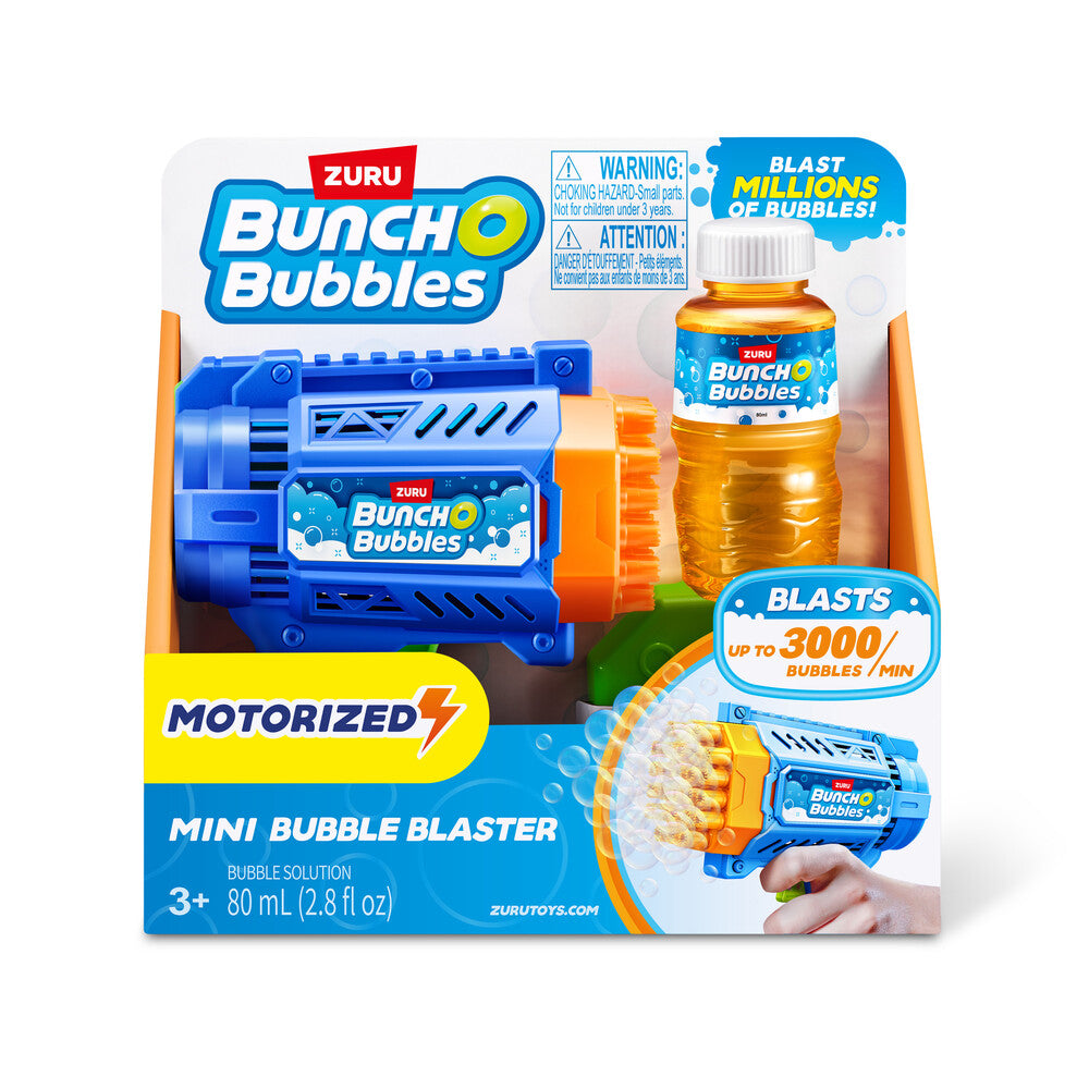 BUNCH O BUBBLES motoriseret sæbeboblepistol lille