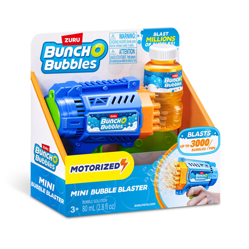 BUNCH O BUBBLES motoriseret sæbeboblepistol lille
