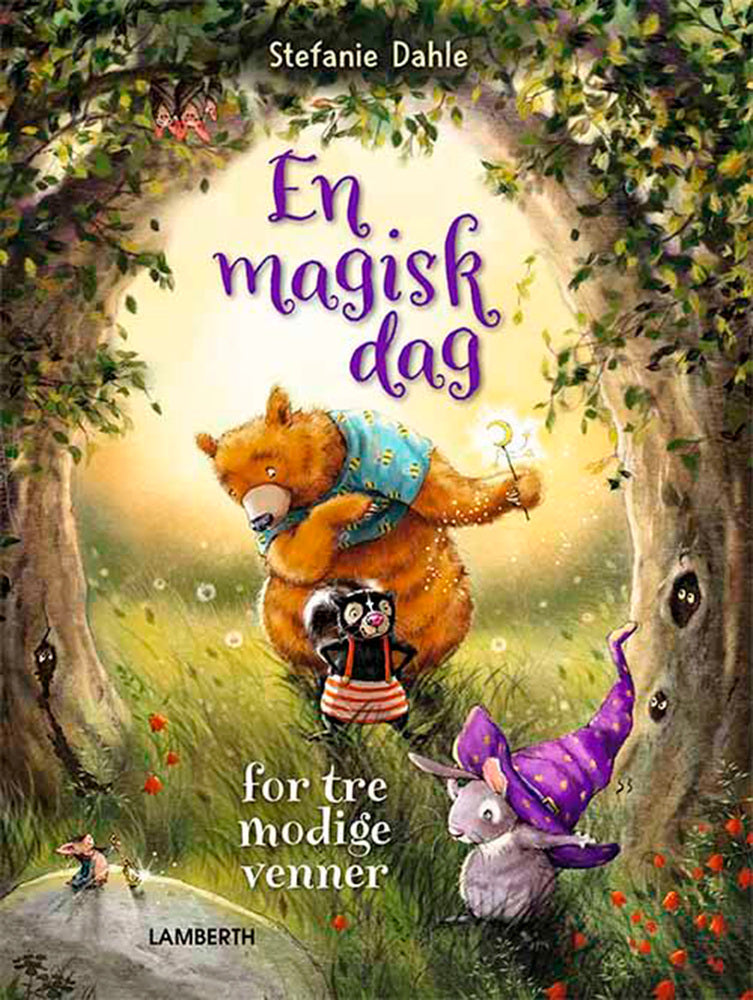 En magisk dag for tre modige venner