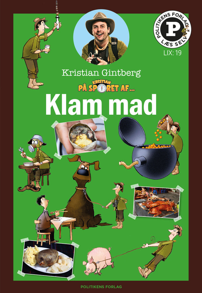 Kristian på sporet af klam mad - Læs selv-serie