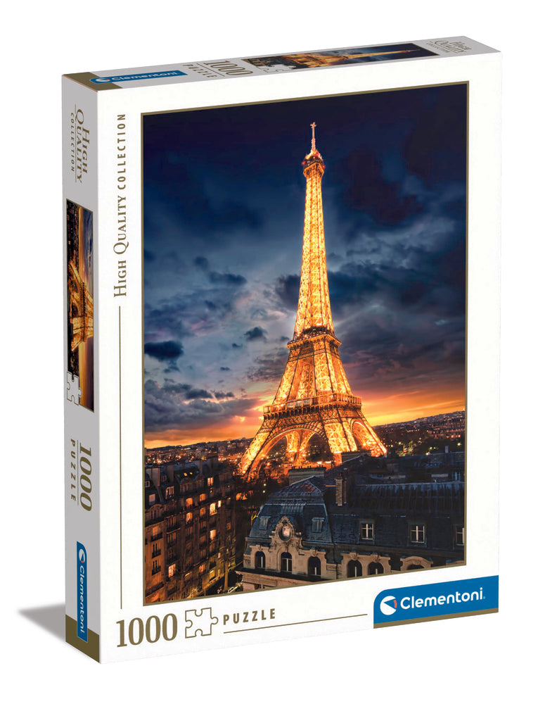 PUSLESPIL CLEMENTONI TOUR EIFFEL 1000 BRIKKER