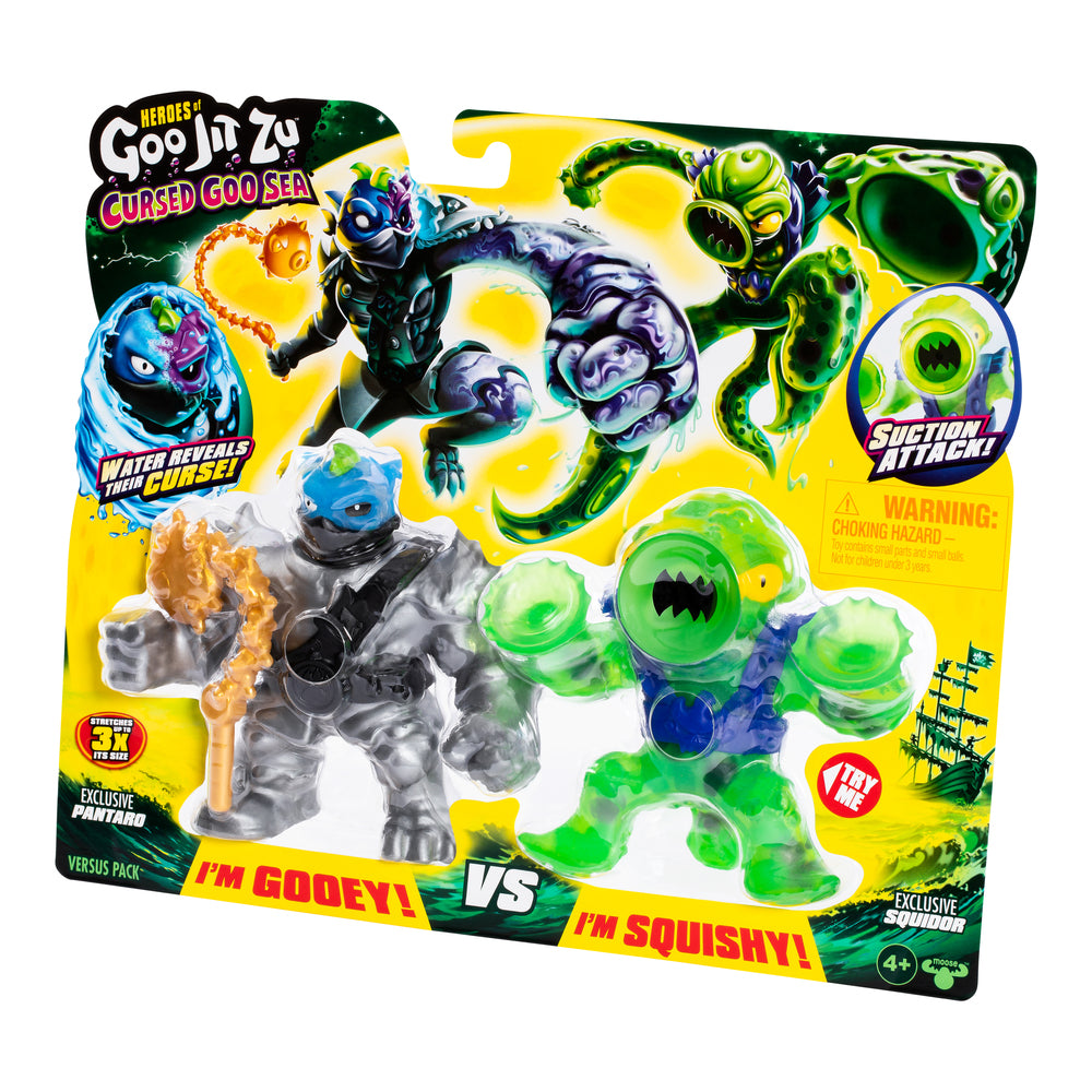 Goo Jit Zu S10 Cursed Goo Sea Pantaro Vs Squidor
