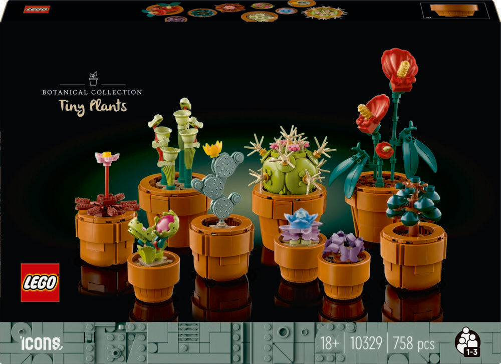 D2 10329 LEGO Icons Små Planter