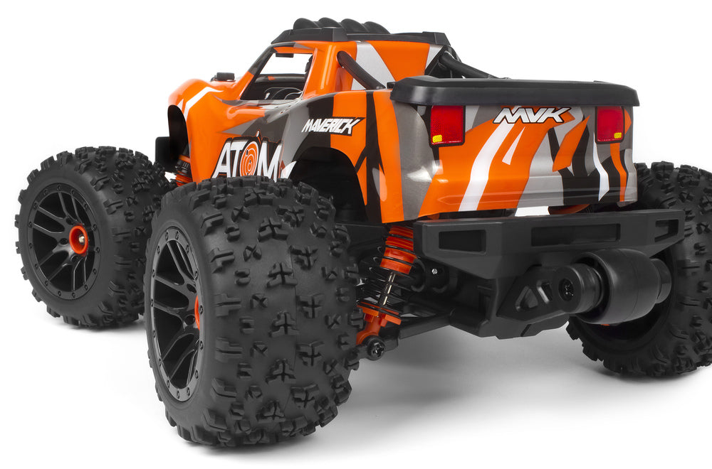 Fjernstyret Maverick Atom 1/18 4WD Electric Truck Orange