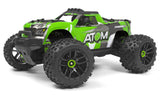 Fjernstyret Maverick Atom 4WD Electric Truck Grøn