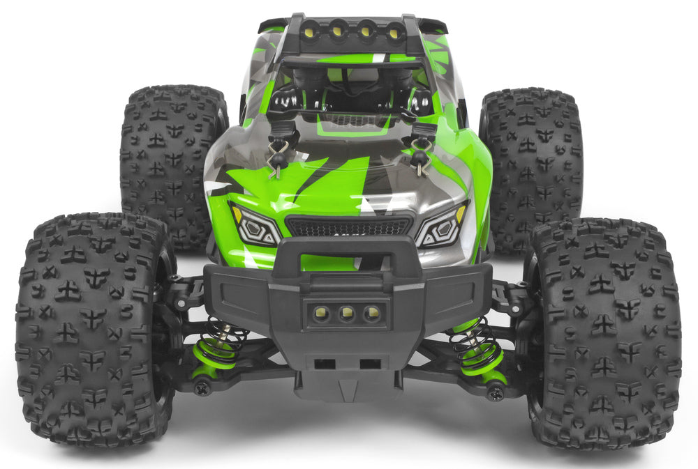 Fjernstyret Maverick Atom 4WD Electric Truck Grøn