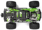 Fjernstyret Maverick Atom 4WD Electric Truck Grøn