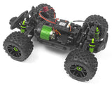 Fjernstyret Maverick Atom 4WD Electric Truck Grøn