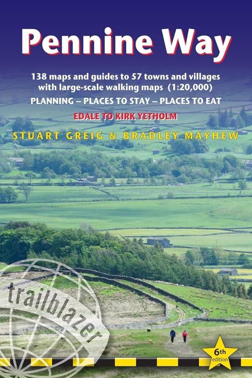 Pennine Way - Guide and Maps to 57 Towns and Villages With L