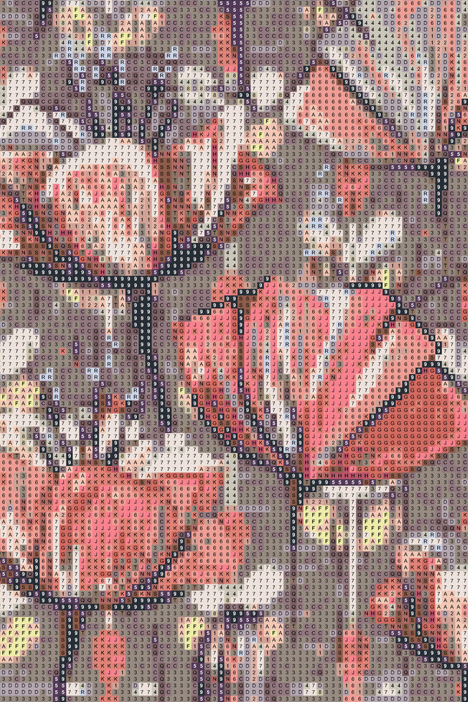 Diamond art blomster vintage 20 x 30 cm