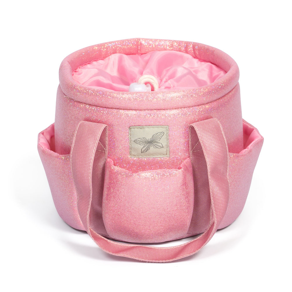 STRIGLETASKE, PINK L28 cm