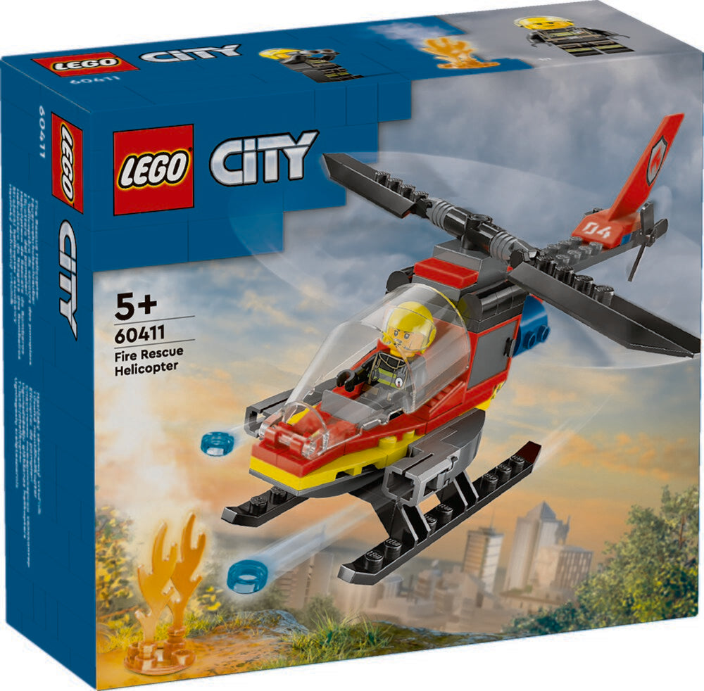 60411 LEGO City Fire Brandslukningshelikopter