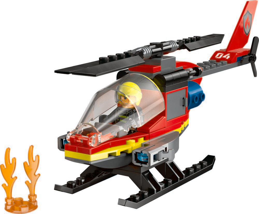60411 LEGO City Fire Brandslukningshelikopter