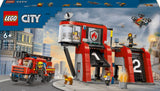 60414 LEGO City Fire Brandstation med brandbil